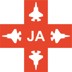 Bild von JA zum F-35 Kampfflugzeug Kreuz Autoaufkleber